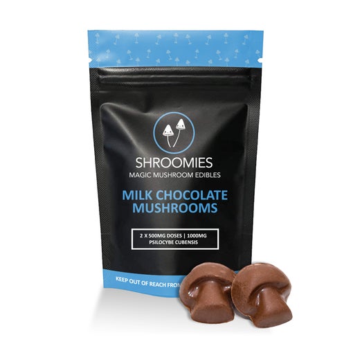 Shroomies Milk Chocolate Mushrooms (1000mg)