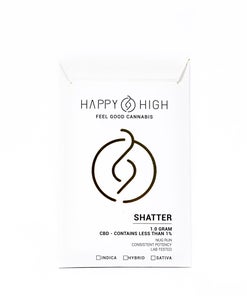 Happy High Shatter 1 Gram