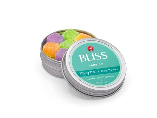 Bliss Party Mix - Cannabis Infused Gummies (375mg)