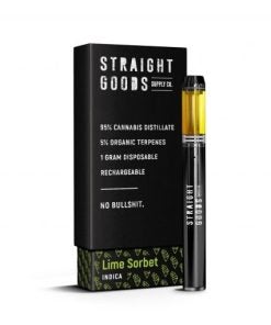 Straight Goods Lime Sorbet