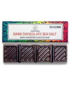 Shroomies Dark Chocolate Sea Salt Chocolate Bar (3000mg)