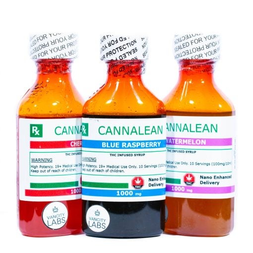 Cannalean Infused THC Syrup