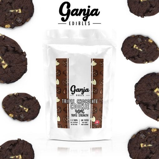 ganja triple chocolate cookie edibles