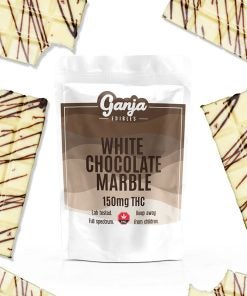 thc white chocolate marble