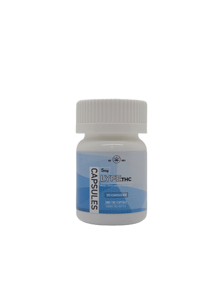 2.5mg THC Capsules – LYFE