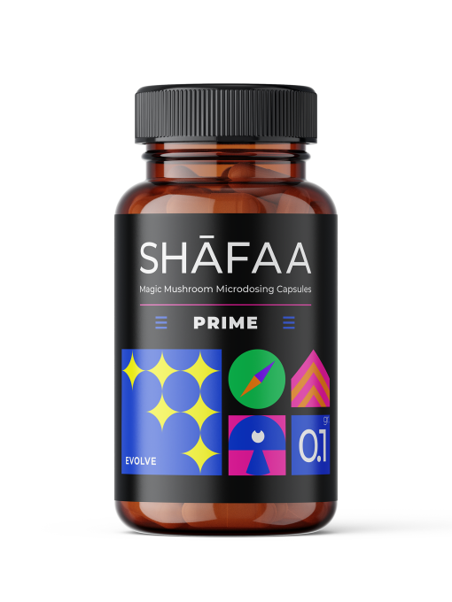 Shafaa Prime Microdose Shroom Capsules